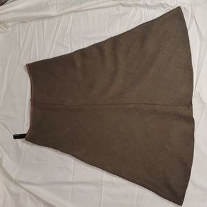 Vintage Candy Rain Brown Midi Skirt Size Large